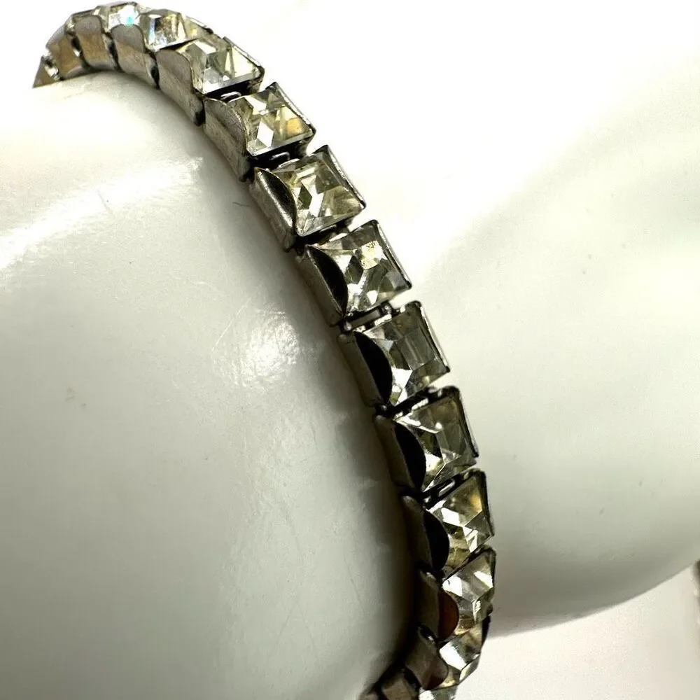 Rhinestone vintage bracelet good vintage